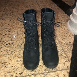 Timberland Black Booties - Size 7